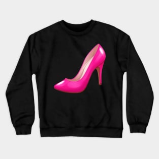 Come on barbie lets go party - hot pink stiletto Crewneck Sweatshirt